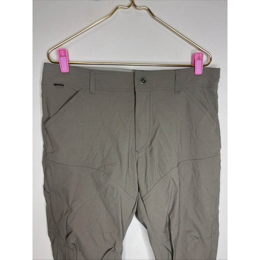 Mens Kuhl Green Kakhi Activewear Hiking Pant 36 by 30